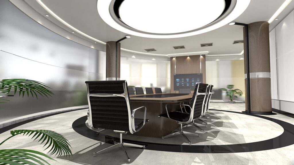 Meeting Rooms in Karachi for Professional Business Meetings round table, bright, interior design, television, multi-screen, office, meeting room, interior design, office, office, office, office, office, meeting room, meeting room